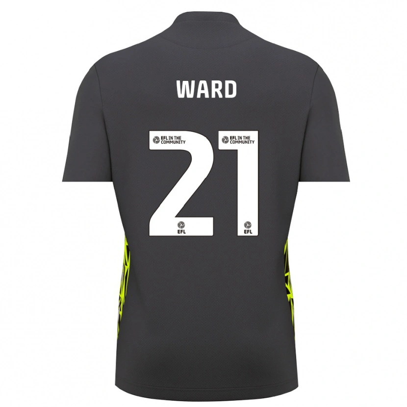 Danxen Mujer Camiseta Danny Ward #21 Verde Bosque Gris Portero Equipación 2025/26 La Camisa México