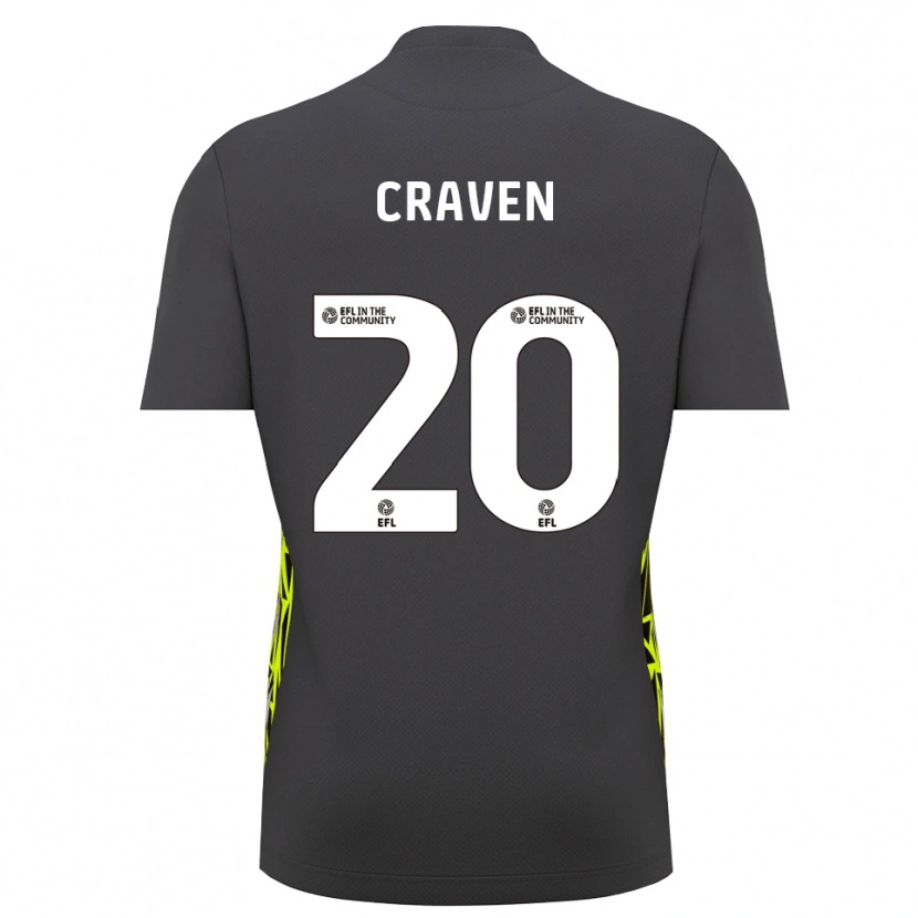 Danxen Mujer Camiseta Lizzie Craven #20 Verde Bosque Gris Portero Equipación 2025/26 La Camisa México