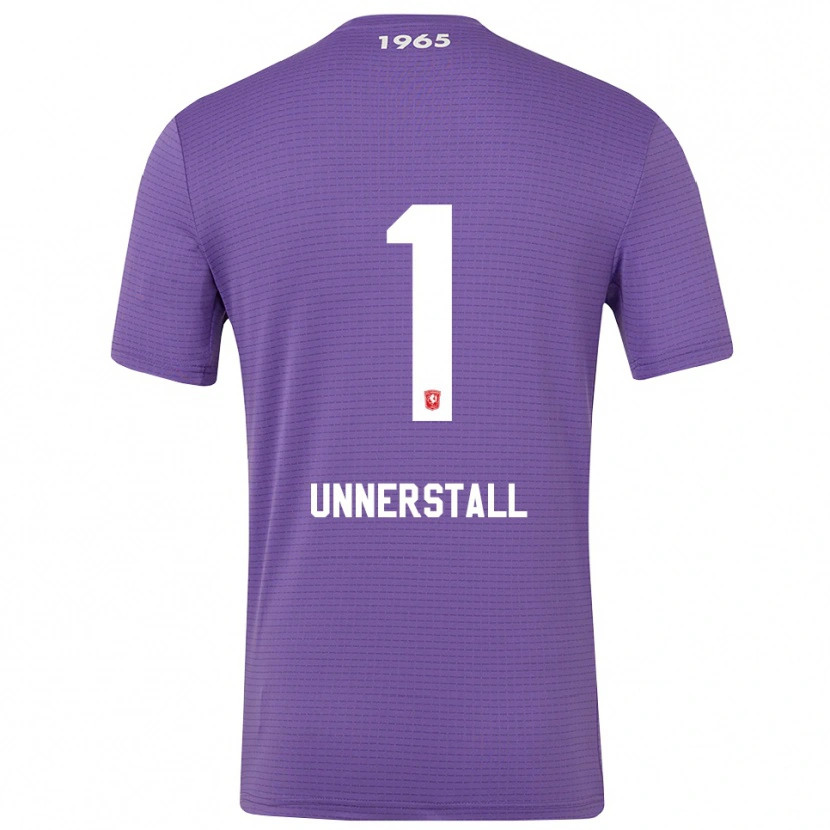 Danxen Mujer Camiseta Lars Unnerstall #1 Morado Medio Portero Equipación 2025/26 La Camisa México