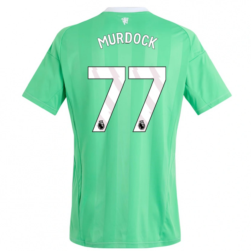 Danxen Mujer Camiseta Will Murdock #77 Verde Esmeralda Portero Equipación 2025/26 La Camisa México