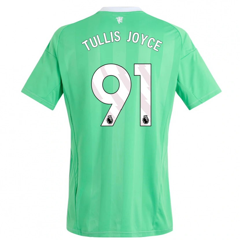Danxen Mujer Camiseta Phallon Tullis-Joyce #91 Verde Esmeralda Portero Equipación 2025/26 La Camisa México