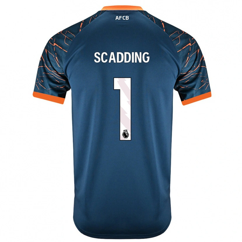 Danxen Mujer Camiseta Katie Scadding #1 Azul Pizarra Oscuro Portero Equipación 2025/26 La Camisa México