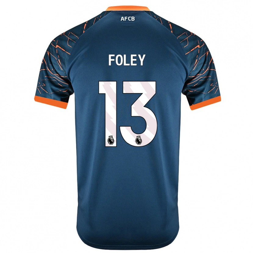 Danxen Mujer Camiseta Erin Foley #13 Azul Pizarra Oscuro Portero Equipación 2025/26 La Camisa México