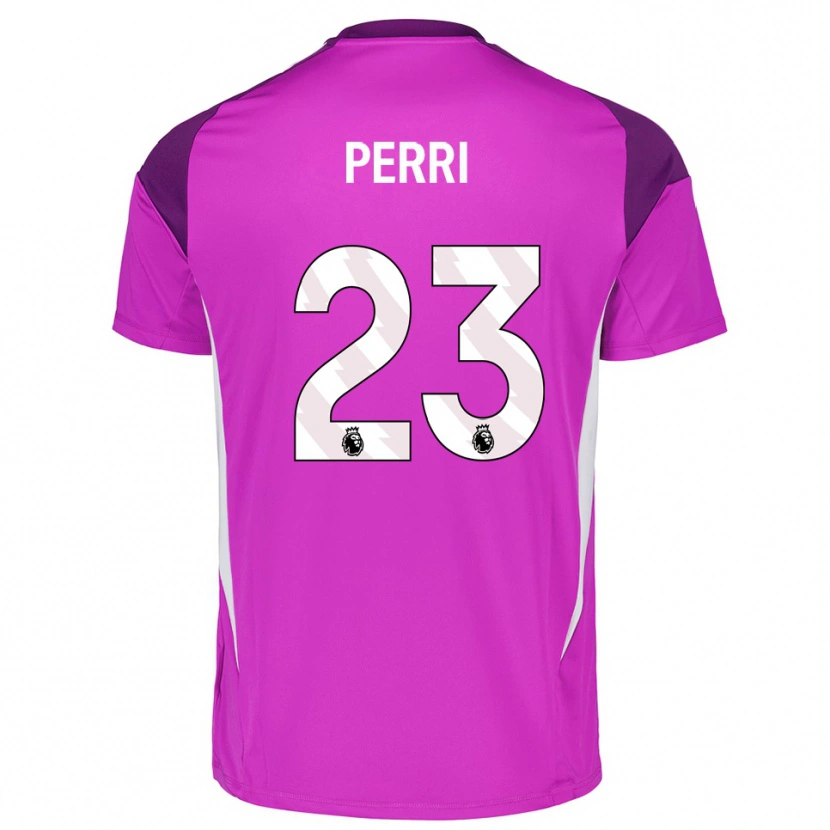 Danxen Mujer Camiseta Lucas Perri #23 Blanco Blanco Portero Equipación 2025/26 La Camisa México