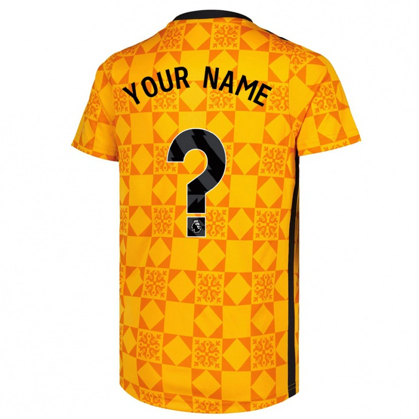 Danxen Mujer Camiseta Sunderland AFC Amarillo Negro Portero Equipación 2025/26 La Camisa México