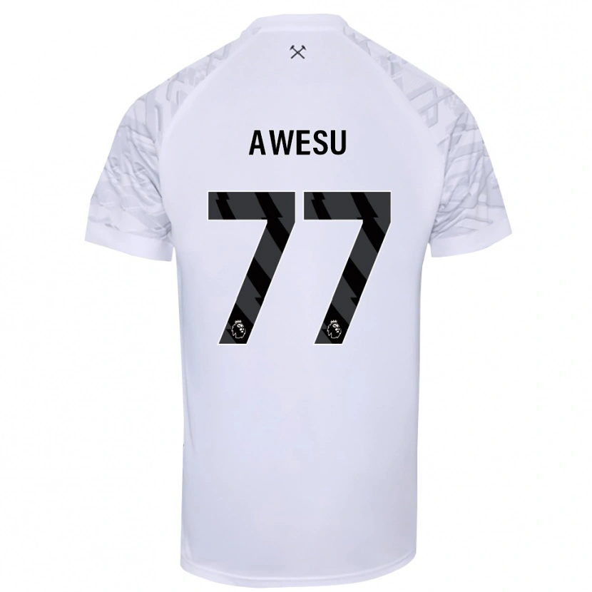 Danxen Mujer Camiseta Lanre Awesu #77 Negro Blanco Portero Equipación 2025/26 La Camisa México