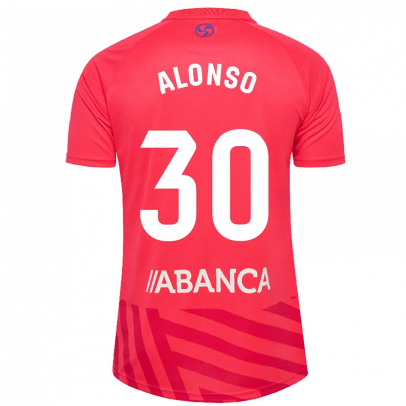 Danxen Mujer Camiseta Adriana Alonso #30 Rojo Blanco Portero Equipación 2025/26 La Camisa México
