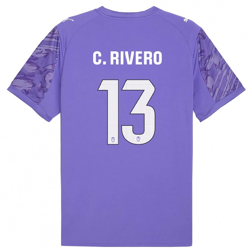 Danxen Mujer Camiseta Cristian Rivero #13 Blanco Lilo Portero Equipación 2025/26 La Camisa México