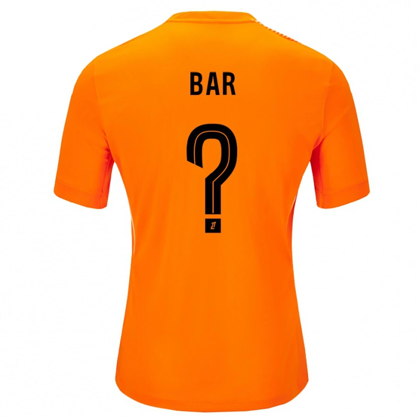 Danxen Mujer Camiseta Arthur Bar #0 Naranja Negro Portero Equipación 2025/26 La Camisa México