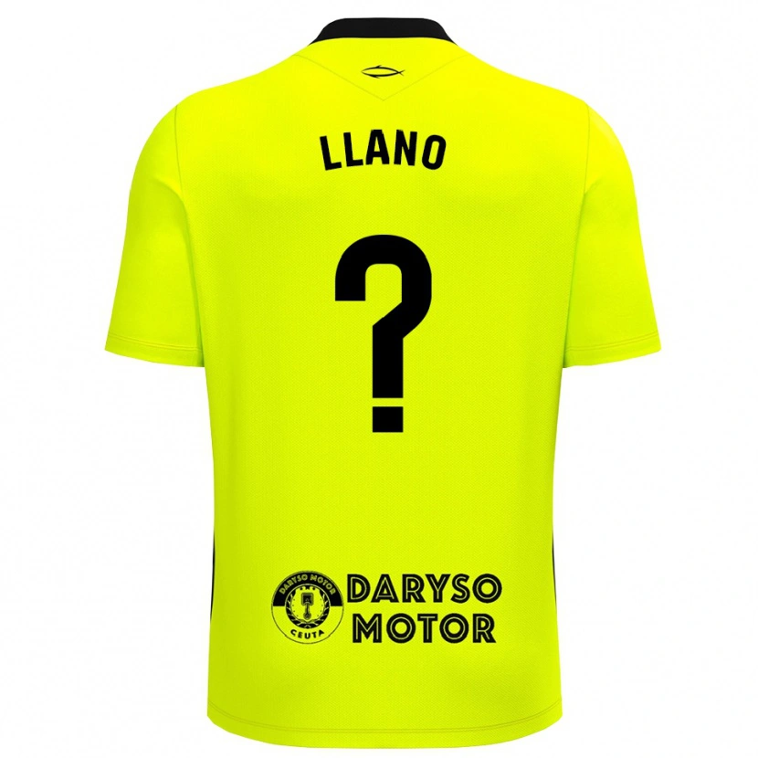 Danxen Mujer Camiseta Guillermo Llano #0 Negro Verde Amarillo Portero Equipación 2025/26 La Camisa México
