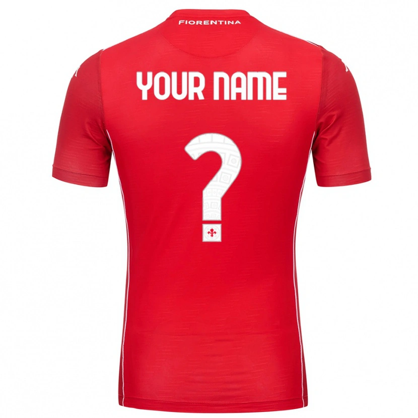 Danxen Mujer Camiseta ACF Fiorentina Rojo Blanco Portero Equipación 2025/26 La Camisa México