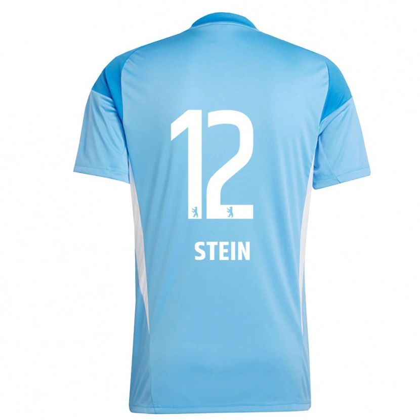 Danxen Mujer Camiseta Yannic Stein #12 Azul Negro Portero Equipación 2025/26 La Camisa México