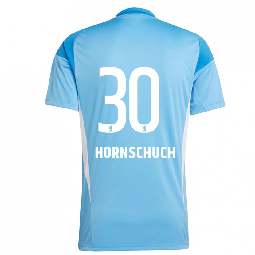 Danxen Mujer Camiseta Sarah Hornschuch #30 Azul Negro Portero Equipación 2025/26 La Camisa México