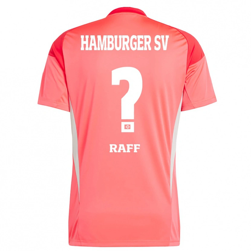 Danxen Mujer Camiseta Dennis Raff #0 Naranja Rojo Portero Equipación 2025/26 La Camisa México