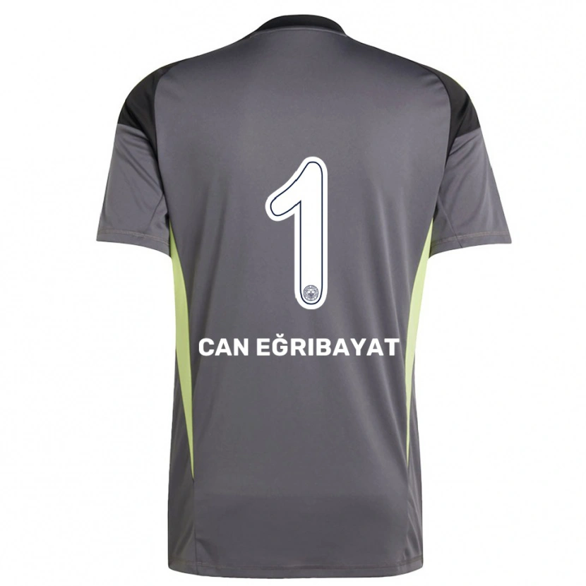 Danxen Mujer Camiseta İrfan Can Eğribayat #1 Gris Tenue Negro Portero Equipación 2025/26 La Camisa México