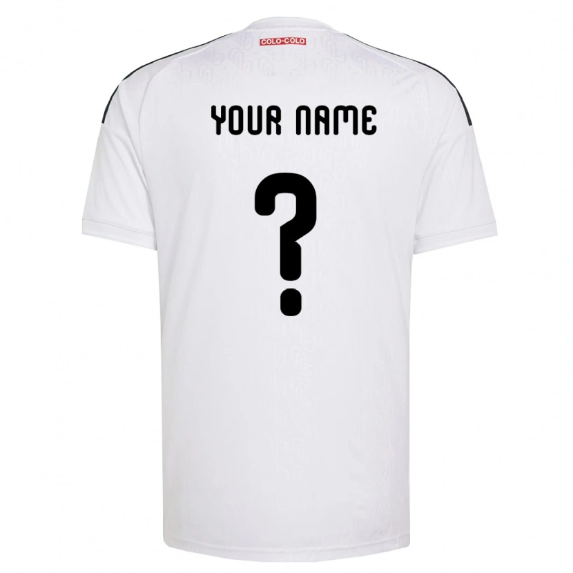 Danxen Niño Camiseta Su Nombre #0 Blanco Negro 1ª Equipación 2026/27 La Camisa México