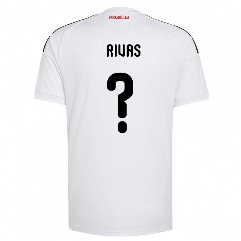 Danxen Niño Camiseta Vicente Rivas #0 Blanco Negro 1ª Equipación 2026/27 La Camisa México