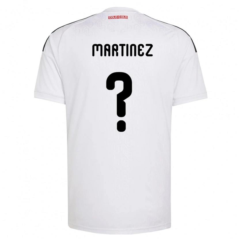 Danxen Niño Camiseta Ivan Martinez #0 Blanco Negro 1ª Equipación 2026/27 La Camisa México