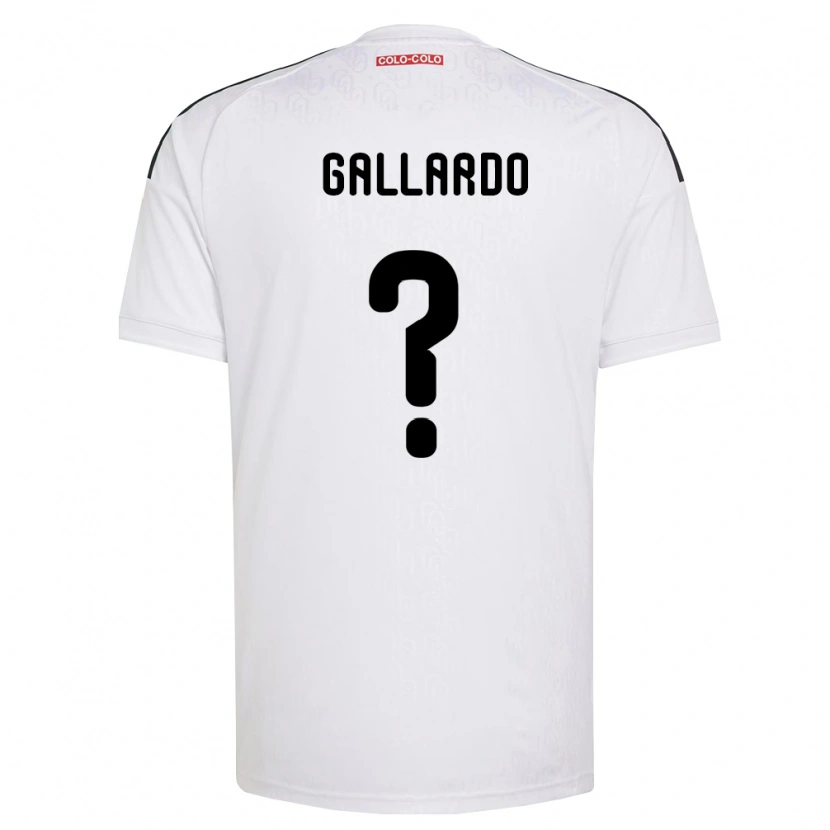 Danxen Niño Camiseta Alexia Gallardo #0 Blanco Negro 1ª Equipación 2026/27 La Camisa México