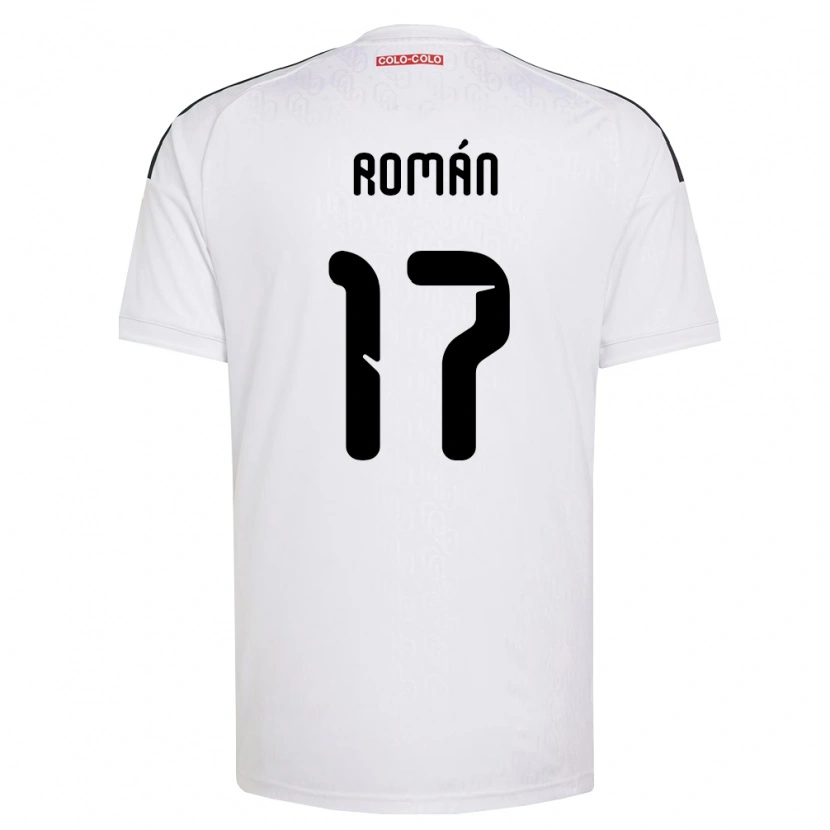 Danxen Niño Camiseta Iván Román #17 Blanco Negro 1ª Equipación 2026/27 La Camisa México