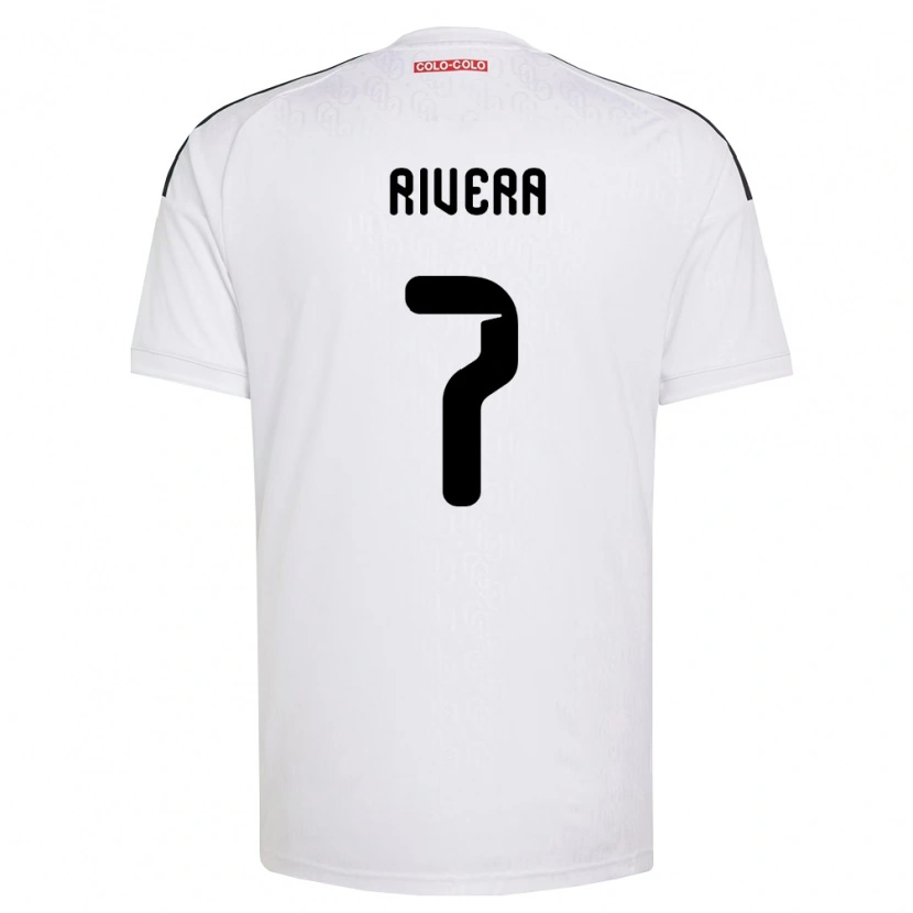 Danxen Niño Camiseta Francisco Rivera #7 Blanco Negro 1ª Equipación 2026/27 La Camisa México