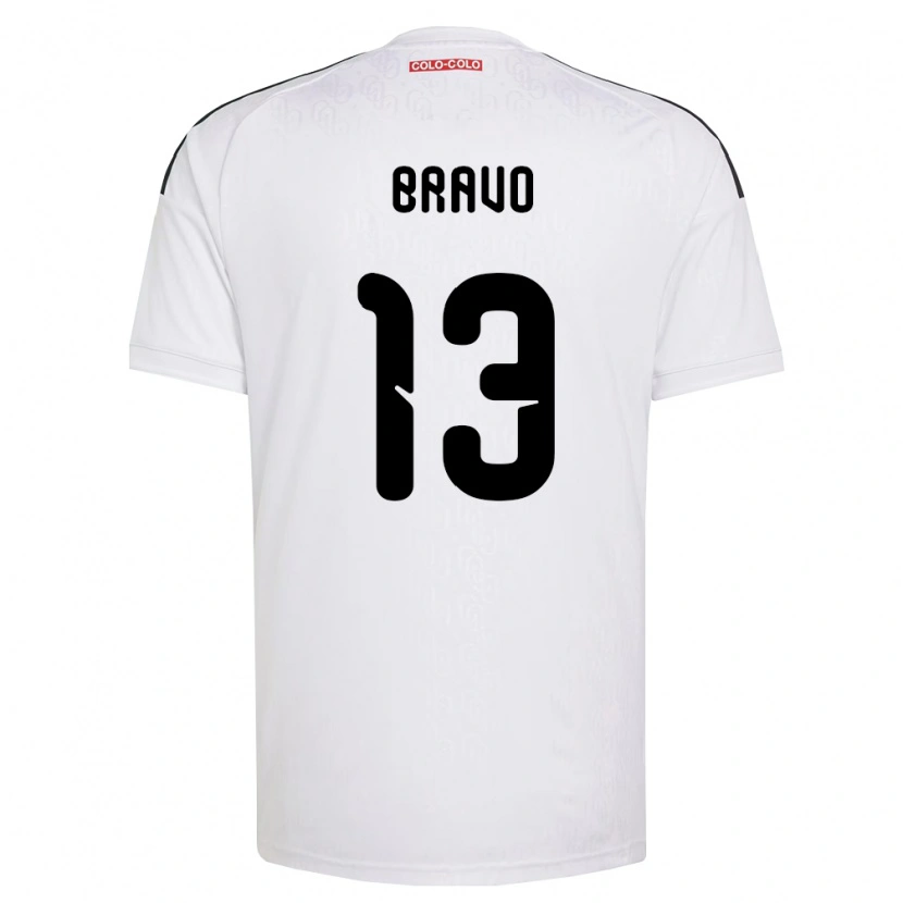 Danxen Niño Camiseta Santiago Bravo #13 Blanco Negro 1ª Equipación 2026/27 La Camisa México