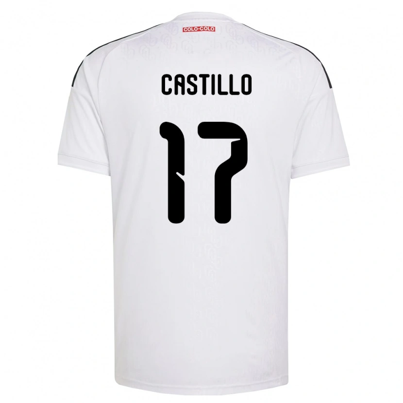 Danxen Niño Camiseta Fabián Castillo #17 Blanco Negro 1ª Equipación 2026/27 La Camisa México