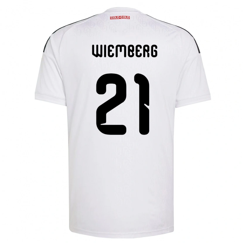 Danxen Niño Camiseta Erick Wiemberg #21 Blanco Negro 1ª Equipación 2026/27 La Camisa México