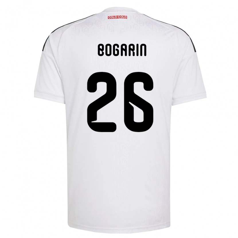 Danxen Niño Camiseta Dahiana Bogarín #26 Blanco Negro 1ª Equipación 2026/27 La Camisa México