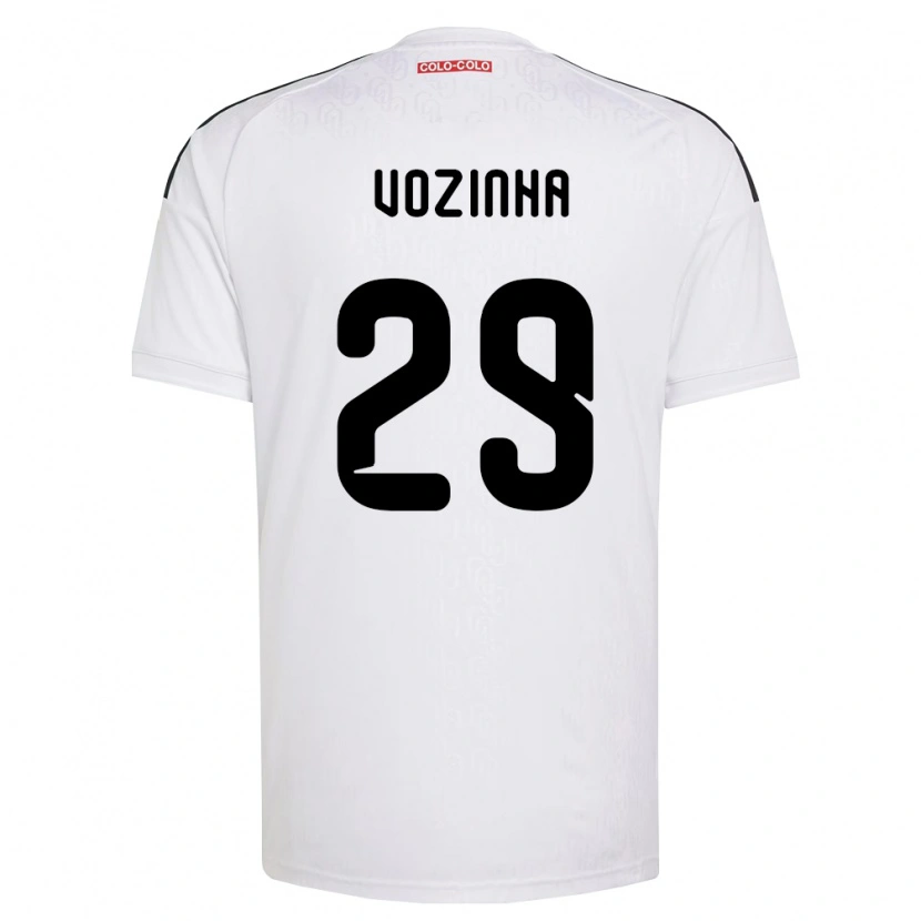 Danxen Niño Camiseta Vozinha #29 Blanco Negro 1ª Equipación 2026/27 La Camisa México