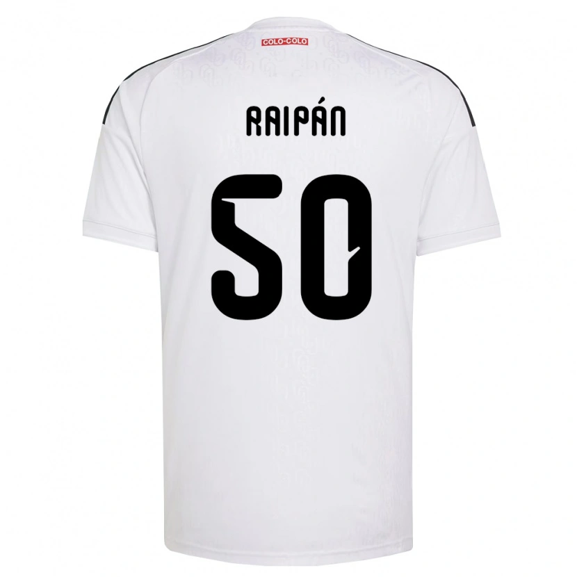 Danxen Niño Camiseta Felipe Raipán #50 Blanco Negro 1ª Equipación 2026/27 La Camisa México