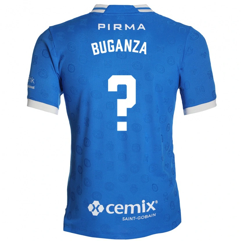 Danxen Niño Camiseta Franco Buganza #0 Azul Blanco Rojo 1ª Equipación 2026/27 La Camisa México