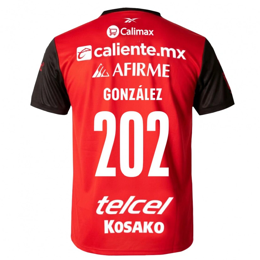 Danxen Niño Camiseta Joban González #202 Negro Rojo 1ª Equipación 2026/27 La Camisa México