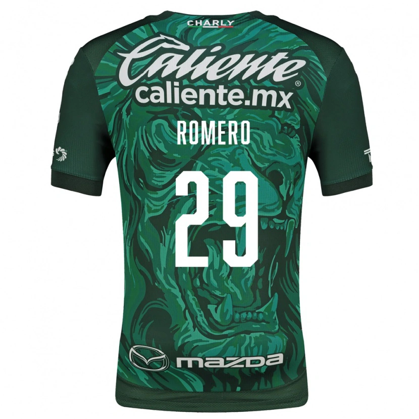 Danxen Niño Camiseta Lucas Romero #29 Verde Negro 1ª Equipación 2026/27 La Camisa México