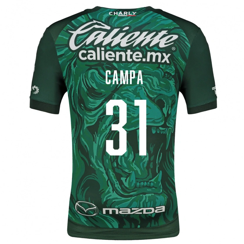 Danxen Niño Camiseta Marlyn Campa #31 Verde Negro 1ª Equipación 2026/27 La Camisa México