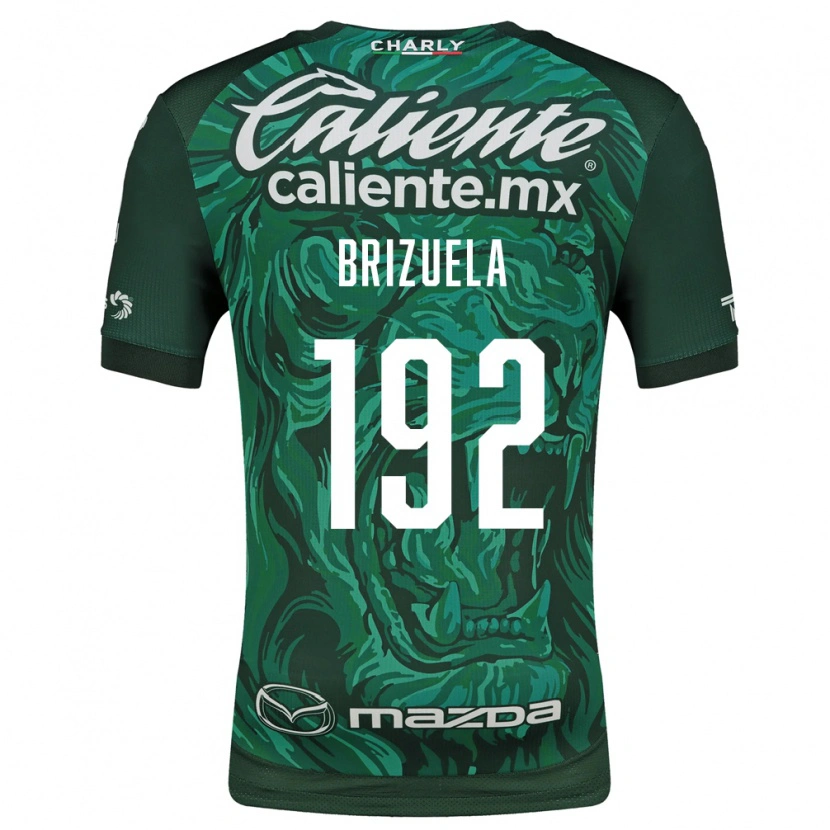 Danxen Niño Camiseta Juan Brizuela #192 Verde Negro 1ª Equipación 2026/27 La Camisa México