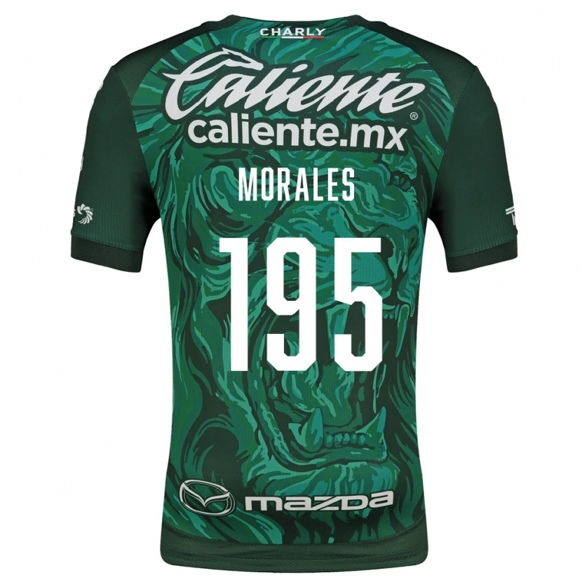 Danxen Niño Camiseta Daniel Morales #195 Verde Negro 1ª Equipación 2026/27 La Camisa México