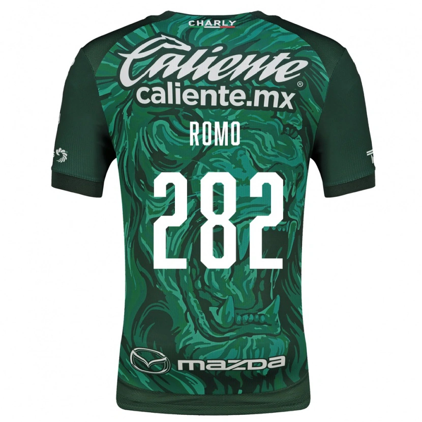 Danxen Niño Camiseta Mateo Romo #282 Verde Negro 1ª Equipación 2026/27 La Camisa México