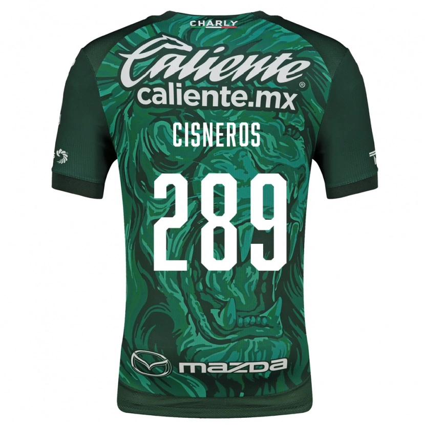 Danxen Niño Camiseta Santiago Cisneros #289 Verde Negro 1ª Equipación 2026/27 La Camisa México