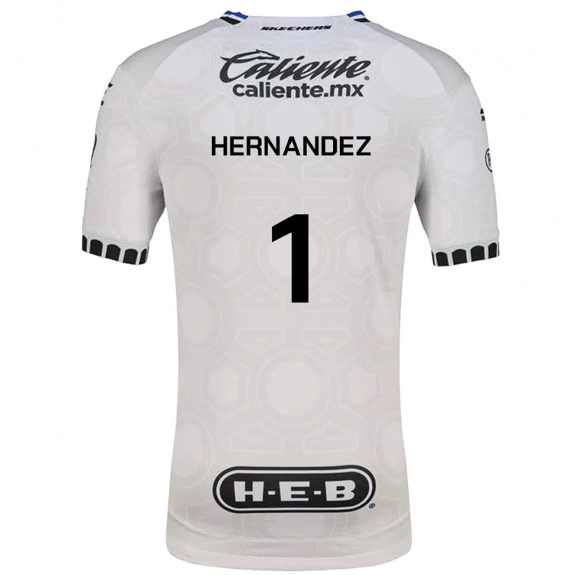 Danxen Niño Camiseta José Hernández #1 Blanco Negro Azul 1ª Equipación 2026/27 La Camisa México