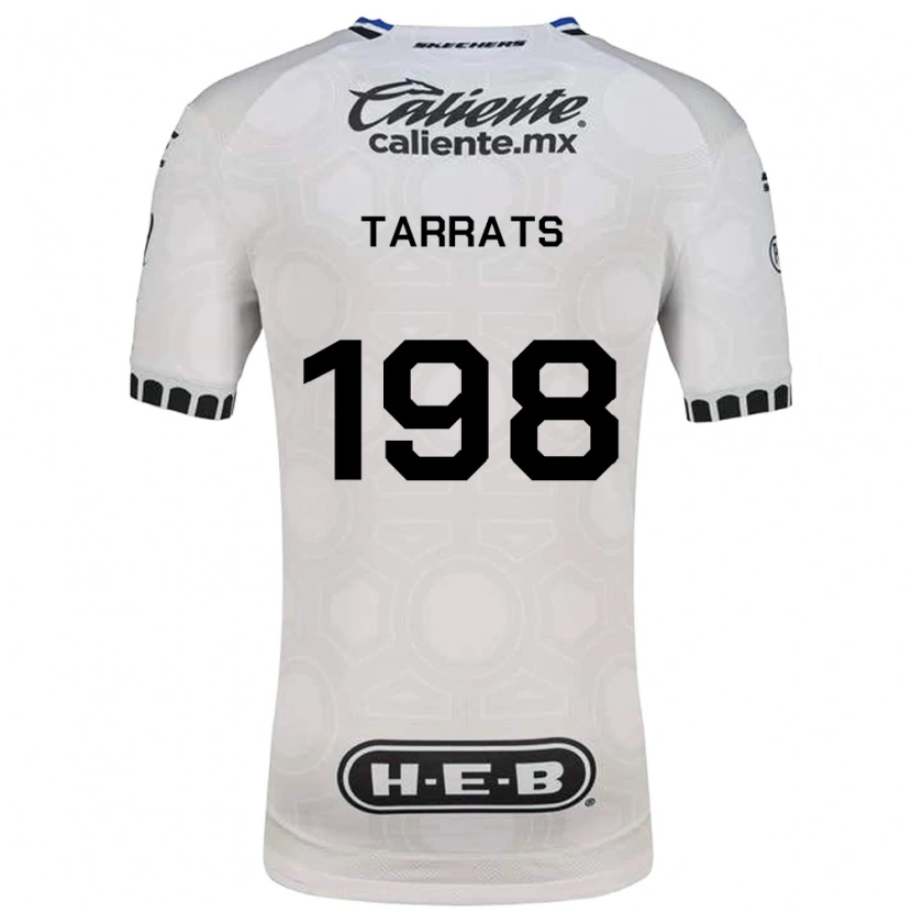 Danxen Niño Camiseta Iñigo Tarrats #198 Blanco Negro Azul 1ª Equipación 2026/27 La Camisa México