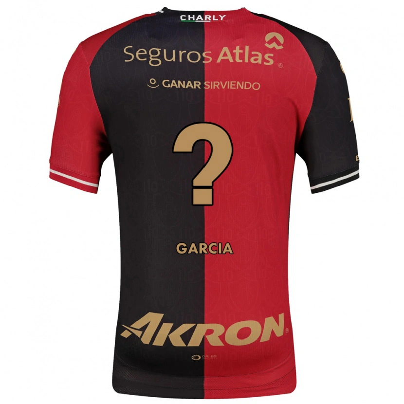 Danxen Niño Camiseta Ángel García #0 Rojo Negro Marrón 1ª Equipación 2026/27 La Camisa México