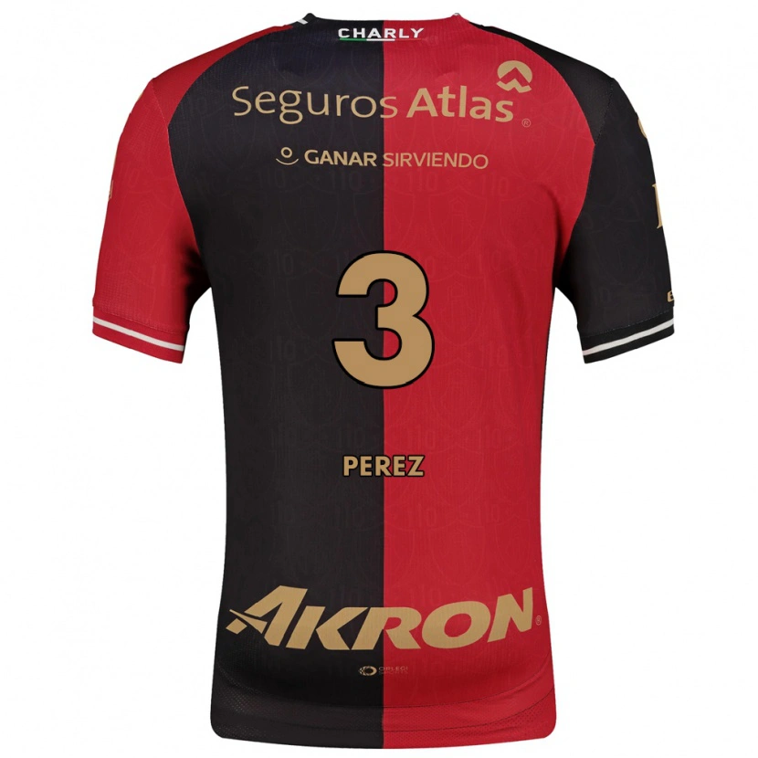 Danxen Niño Camiseta María Fernanda Pérez #3 Rojo Negro Marrón 1ª Equipación 2026/27 La Camisa México