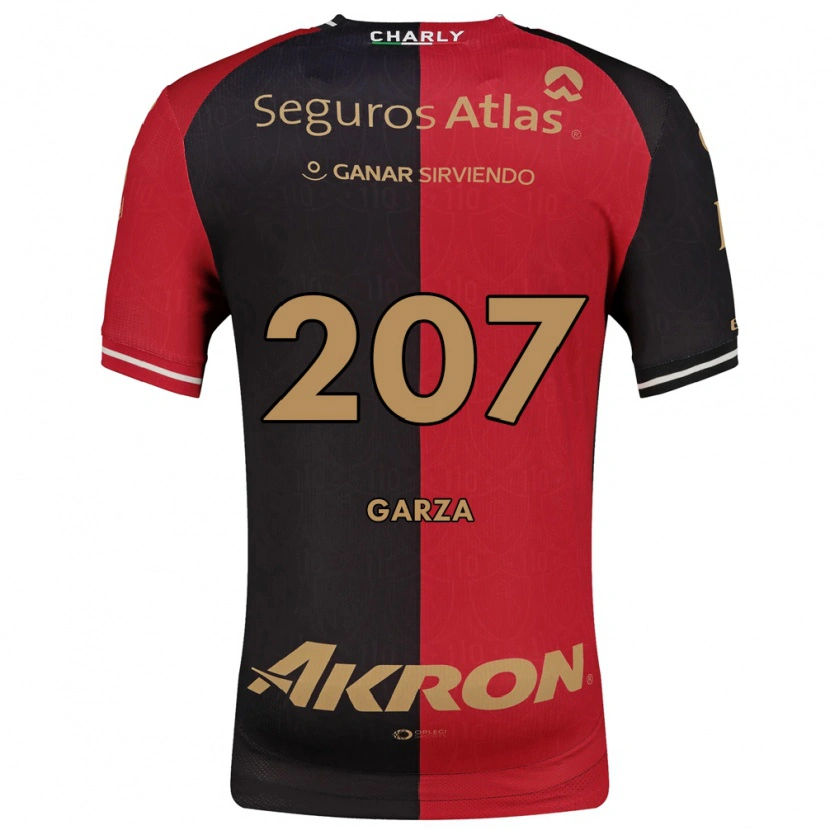 Danxen Niño Camiseta Rodolfo Garza #207 Rojo Negro Marrón 1ª Equipación 2026/27 La Camisa México