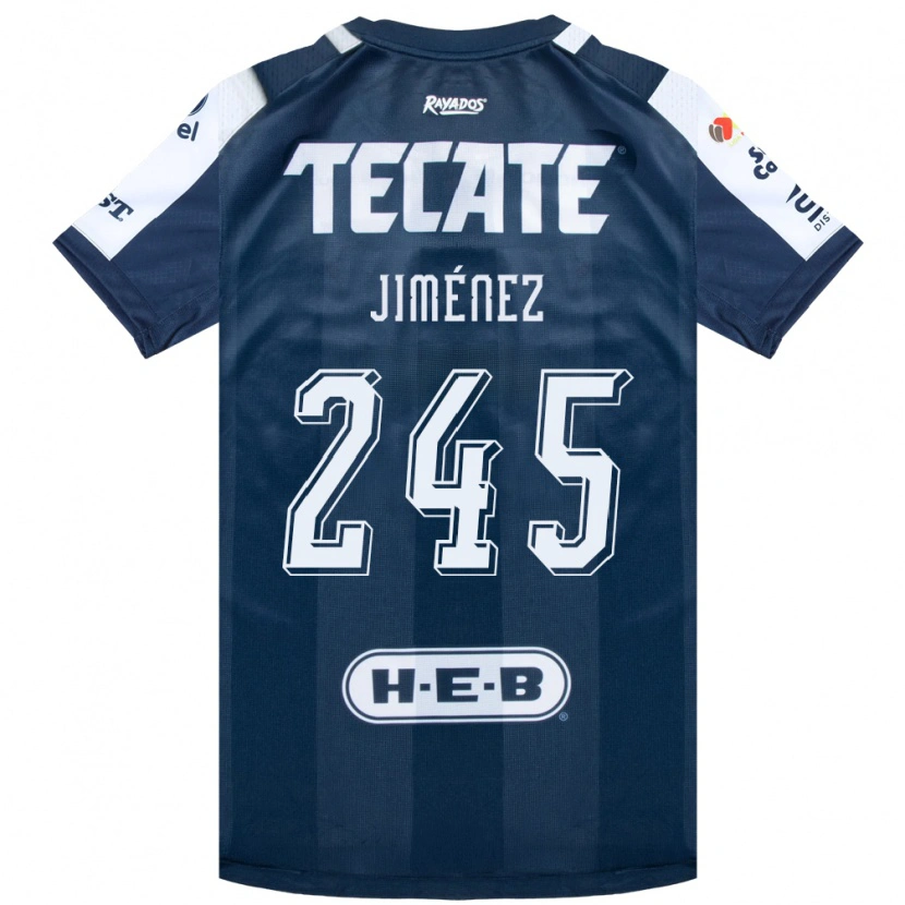 Danxen Niño Camiseta Gabriel Jiménez #245 Azul Tinta Blanco Rojo 1ª Equipación 2026/27 La Camisa México