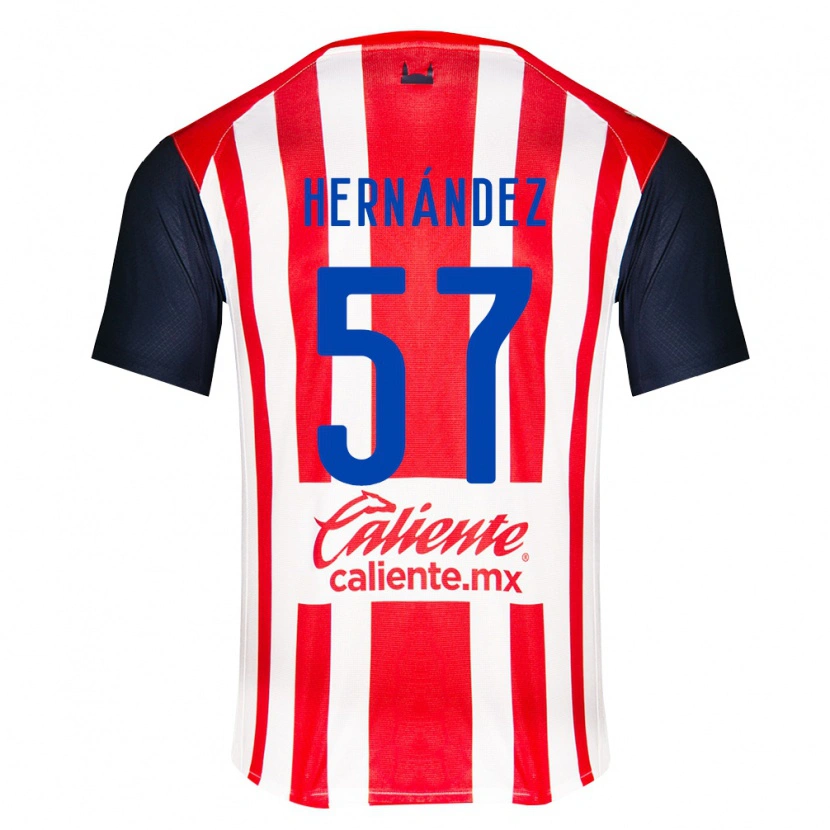 Danxen Niño Camiseta Jesús Hernández #57 Rojo Negro Blanco 1ª Equipación 2026/27 La Camisa México