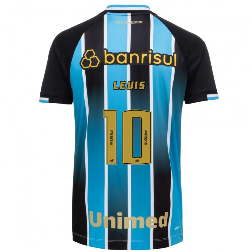Danxen Niño Camiseta Rafa Levis #10 Azul Marrón Negro 1ª Equipación 2026/27 La Camisa México