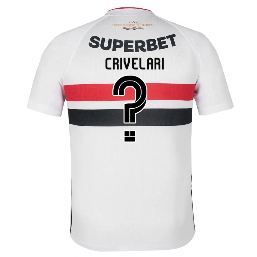 Danxen Niño Camiseta Giovanna Crivelari #0 Blanco Rojo Negro 1ª Equipación 2026/27 La Camisa México