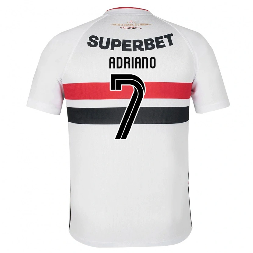 Danxen Niño Camiseta João Adriano #7 Blanco Rojo Negro 1ª Equipación 2026/27 La Camisa México