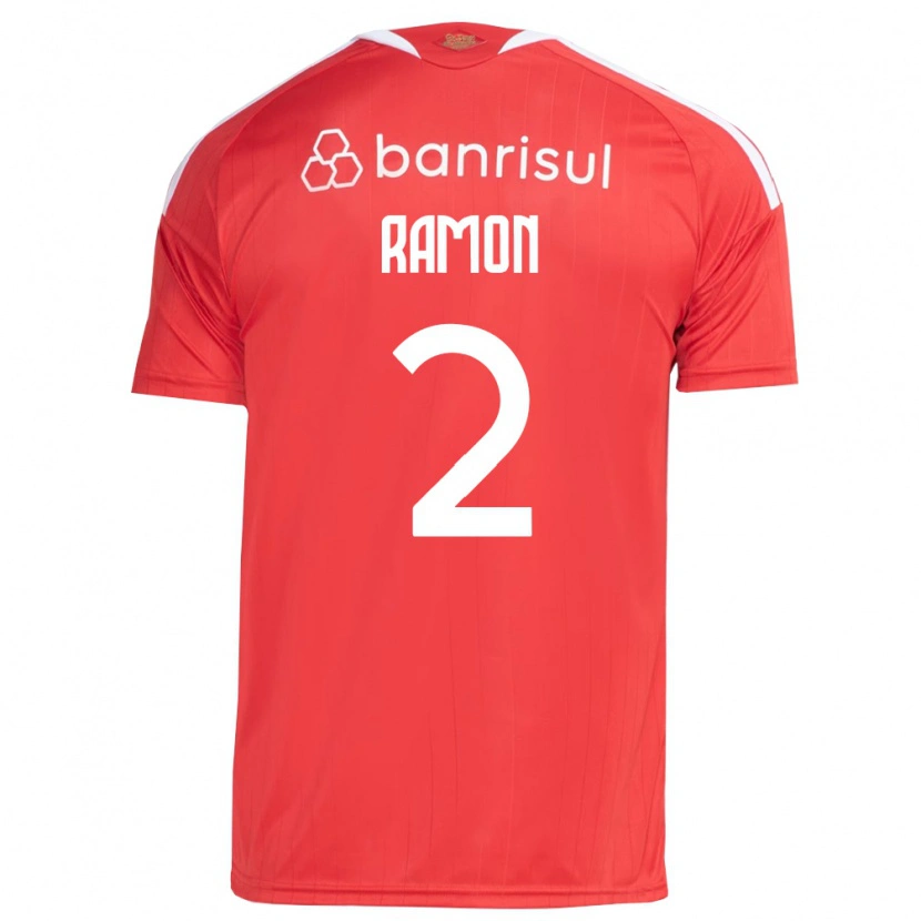 Danxen Niño Camiseta Ramon #2 Rojo Blanco 1ª Equipación 2026/27 La Camisa México